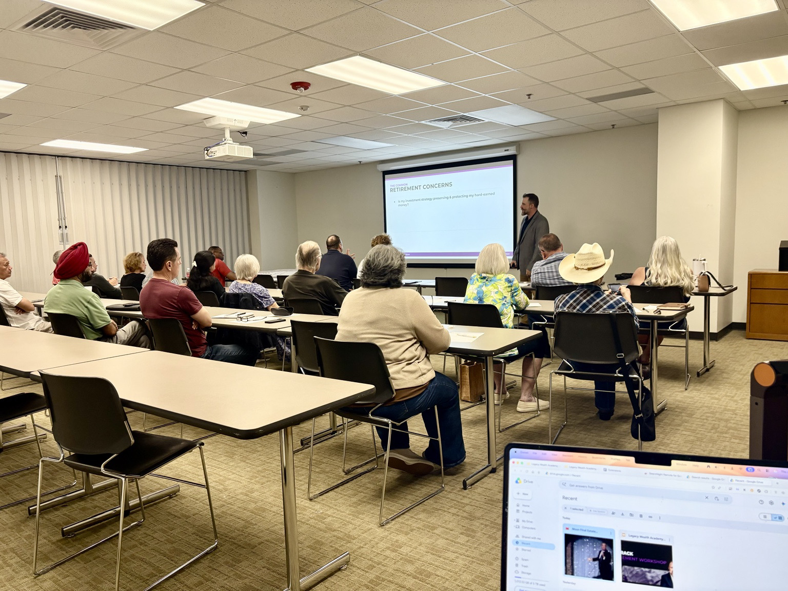 Retirement webinar